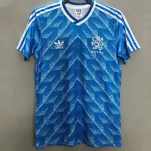 1988 Netherlands Away Fans 1:1 Quality Retro Soccer Jersey