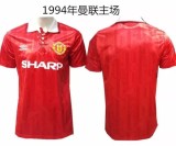 1994 Manchester United Home 1:1 Quality Retro Soccer Jersey