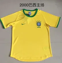 2000 Brazil Home 1:1 Quality Retro Soccer Jersey