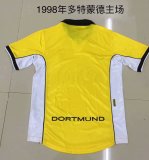 1998 Dortmund Home 1:1 Quality Retro Soccer Jersey