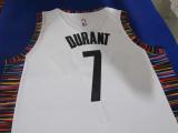 NBA Nets 7 city version white 1:1 Quality