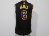 NBA Lakers # 6 James award black 1:1 Quality
