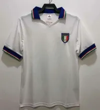 1982 Italy Away 1:1 Quality Retro Soccer Jersey