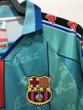 1996-1997 Retro Barcelona Away Long sleeve 1:1 Quality Soccer Jersey