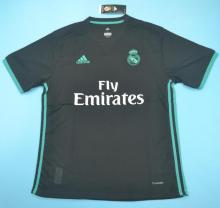2017/18 Real Madrid Away Black UCL Final 1:1 Quality Retro Soccer Jersey
