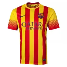 2013-2014 Retro Barcelona Away Yellow 1:1 Quality Soccer Jersey