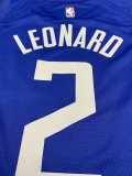 NBA Clipper home【customized】Leonard No.2 1:1 Quality