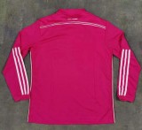 2014/2015  Real Madrid Away Pink Long Sleeve Retro  1:1 Quality Soccer Jersey