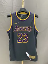 NBA Laker black classic James No.23 1:1 Quality