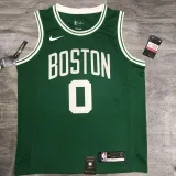 NBA Celtics Retro Green 0 Tatum with chip 1:1 Quality