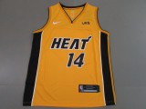 NBA Heat (21 new season) #14 Herro award version yellow 1:1 Quality