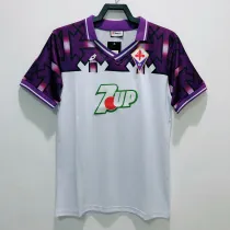 1992-1993 Fiorentina Away Fans 1:1 Quality Retro Soccer Jersey