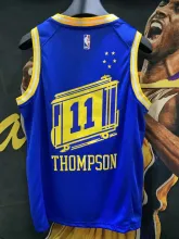 NBA Warrior blue Thompson No. 11 1:1 Quality