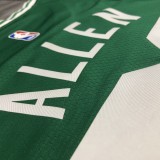 NBA Celtics Retro Green 20 Ray Allen with chip 1:1 Quality