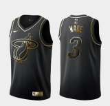 NBA Heat 3 black gold 1:1 Quality