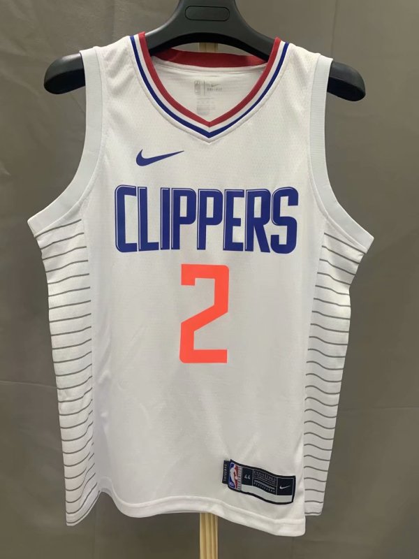 NBA Clipper away 【customized】Leonard No.2 1:1 Quality
