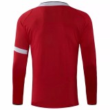 2004-2006 Manchester United Home Long Sleeve 1:1 Retro Soccer Jersey