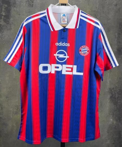 1995-1997 Bayern Munich Home Fans 1:1 Retro Soccer Jersey