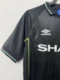 1998 Manchester United 2RD Away Retro Soccer Jersey