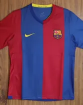 06/07 Barcelona Home Fans 1:1 Quality Retro Soccer Jersey