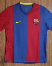 06/07 Barcelona Home Fans 1:1 Quality Retro Soccer Jersey
