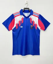 1990 France Home Fans 1:1 Quality Retro Soccer Jersey