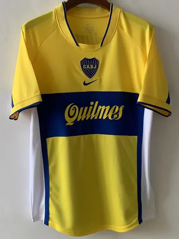 2001 Boca Juniors Away Retro 1:1 Quality Soccer Jersey