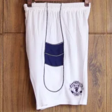 1999-2000 Man Utd White 1:1 Retro Shorts