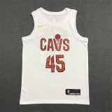 22-23 Cleveland Cavaliers MITCHELL #45 White 1:1 Quality NBA Jersey