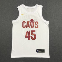 22-23 Cleveland Cavaliers MITCHELL #45 White 1:1 Quality NBA Jersey