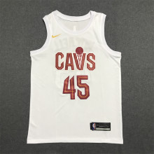 22-23 Cleveland Cavaliers MITCHELL #45 White 1:1 Quality NBA Jersey