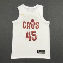 22-23 Cleveland Cavaliers MITCHELL #45 White 1:1 Quality NBA Jersey