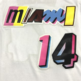 22/23 Heat HERRO #14 White City Edition 1:1 Quality NBA Jersey
