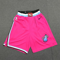 19/20 Heat Pink Earned Edition 1:1 Quality NBA Pants