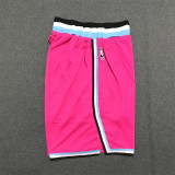 19/20 Heat Pink Earned Edition 1:1 Quality NBA Pants
