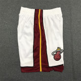 Heat White 1:1 Quality NBA Pants