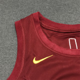 22-23 Cleveland Cavaliers CARLAND #10 Red 1:1 Quality NBA Jersey
