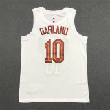 22-23 Cleveland Cavaliers CARLAND #10 White 1:1 Quality NBA Jersey