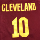 22-23 Cleveland Cavaliers CARLAND #10 Red 1:1 Quality NBA Jersey