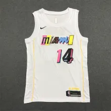 22/23 Heat HERRO #14 White City Edition 1:1 Quality NBA Jersey