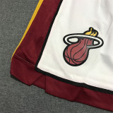 Heat White 1:1 Quality NBA Pants