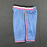 19/20 Heat Blue City Edition 1:1 Quality NBA Pants
