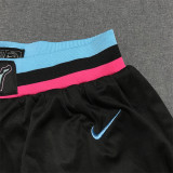 18/19 Heat Black City Edition 1:1 Quality NBA Pants