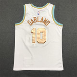 22-23 Cleveland Cavaliers CARLAND #10 White City Edition 1:1 Quality NBA Jersey