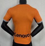 23/24 Inter Milan Third Orange Player Version 1:1 Quality Soccer Jersey
