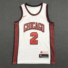 22/23 Bull BALL #2 White City Edition 1:1 Quality NBA Jersey