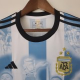 22/23 Argentina Champion Commemorative Edition Fans 3-Stars 1:1 Quality Soccer Jersey