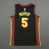 22/23 Hawks MURRAY #5 Black 1:1 Quality NBA Jersey