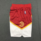 Hawks Red 1:1 Quality Retro NBA Pants