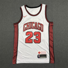 22/23 Bull Jordan #23 White City Edition 1:1 Quality NBA Jersey